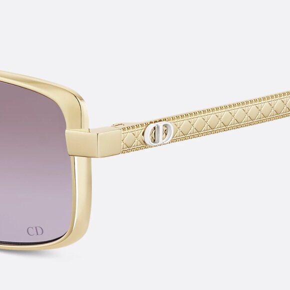 NEW DiorCannage S2U Gradient Purple Rectangular Sunglasses DIOR - Picture 4 of 5